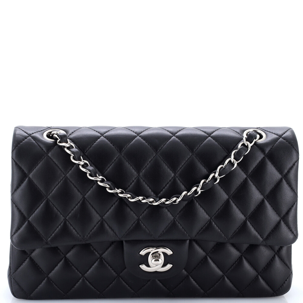 Chanel Medium Classic Double Flap Bag Quilted Lambskin